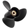 Rareelectrical 19" Pitch 13" Propeller Compatible with Force 15 Spline 120Hp 1995-1998 4.25" Gearcase Chrysler 2-Stroke Pm-319-C 31143 Propeller Amita Diameter Replaces 31043 58130-Zw1-W61za view 1