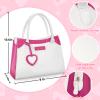 Officygnet Play Purse for Little Girls, Pretend Princess Play Toys for 3 4 5 6 7 8 Year Old, Toddler Purse with Accessories, Kids Toy Birthday for Girls Ages 3-5 4-5 6-8(White) view 2