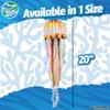 Real Planet Jellyfish Stuffed Animal - Cute Plush Stuffed Animals for Kids, Sea Animal Plush Squishy, Life Size Plush Decor, Jellyfish Fishing Toys (20" Yellow) view 2