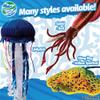 Real Planet Jellyfish Stuffed Animal - Cute Plush Stuffed Animals for Kids, Sea Animal Plush Squishy, Life Size Plush Decor, Jellyfish Fishing Toys (20" Yellow) view 3