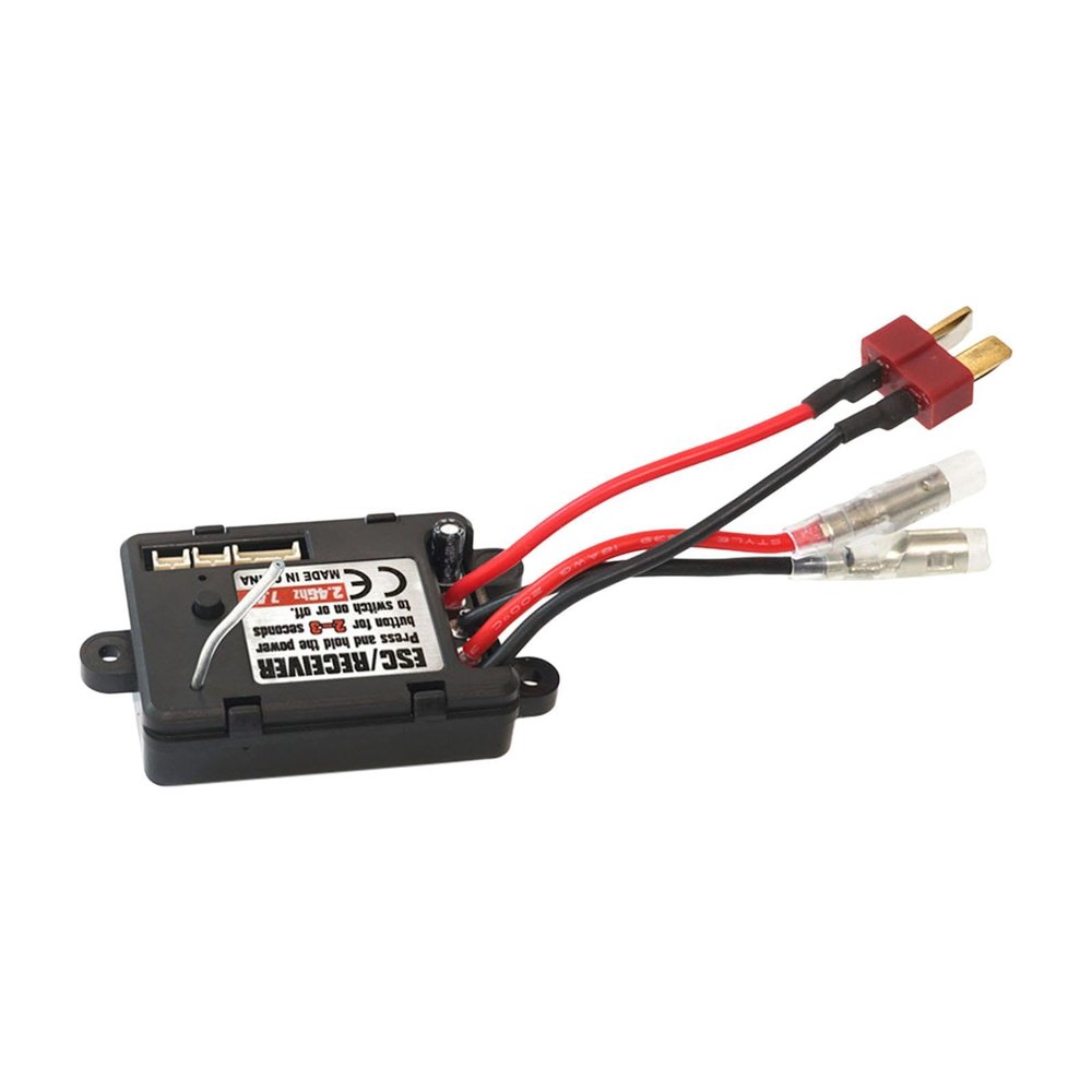Aosekaa RC Brushed ESC Spare Parts DIY Accessories 1/16 RC Brushed Electronic Speed Controller for 16101 Trucks RC Car Crawler