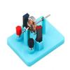 1Pc Blue DIY DC Electrical Motor Assemble KIT - STEM Science Lab Educational Physics Learning Experiment Ornaments for Electrical Motor 1 Small in Size and Light in Weight,Learning and Education view 1