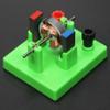 1Pc Blue DIY DC Electrical Motor Assemble KIT - STEM Science Lab Educational Physics Learning Experiment Ornaments for Electrical Motor 1 Small in Size and Light in Weight,Learning and Education view 4