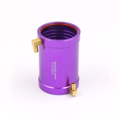 1PCS X-Team 28-40mm, 36-40mm, 40-50mm Brushless Motor CNC Water Cooling Jacket System - Suitable for RC Boats, Compatible with Motors Such As 2840/2848/3650/3660/4092 (Size : 36-Length 40mm)