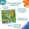 Ravensburger 4873 Play+ Magnetisches Holz-Labyrinth: Dschungel, schult Feinmotorik, Geschicklichkeit und Farberkennung, Reisebegleiter, pdagogisches Holzspielzeug fr Kinder ab 18 Monaten view 2
