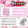 Heopeis Ball Pit Balls for Toddlers- 100 200 500 Non-Toxic Crush Proof Plastic Toy Balls for Toddlers 1 2 3 4 5 Years Old Ball Pool Playroom Playpen, Bounce House, Christmas Party Decoration view 3