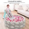Heopeis Ball Pit Balls for Toddlers- 100 200 500 Non-Toxic Crush Proof Plastic Toy Balls for Toddlers 1 2 3 4 5 Years Old Ball Pool Playroom Playpen, Bounce House, Christmas Party Decoration view 4