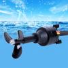 12V/24V Underwater Thruster Waterproof Motor - Equipped with 3 Blades Carbon Fiber CW CCW Propeller, Ideal for DIY ROV, Robot Model Boat, and Submarine Parts (Size : 1pc CW 1pc CCW) view 3