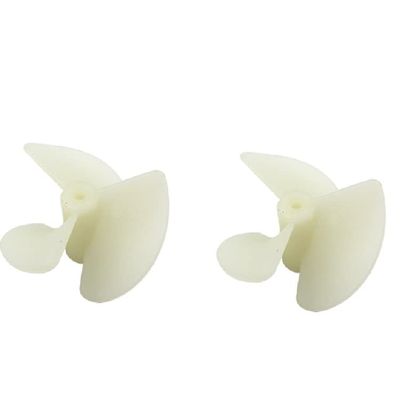 5 Pairs Boat Propeller - Available in 28mm, 36mm, and 42mm Sizes, with 3-Blades and 2mm Shaft, Made of Nylon, Suitable for RC Boats, Toy Boats, Marine Submarines, and DIY Boat Models (Size : 1Pair 36