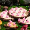 LHSYFBZ 100 Pcs Mini Resin Flamingo Ducks, Luminous Flamingo Tiny Ducks, Glow in The Dark Miniature Flamingos for Cake Topper Garden Dollhouse Landscape Aquarium Ornaments DIY Crafts view 2