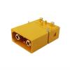 4PCS Connector 4.5mm Golden Plated Bullet Banana Plug Connector - XT90 Upgrade Right Angle Plug with Signal Pin, Ideal for RC Models (Size : 4pcs XT90IPW Male) view 2