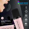 AuntyFey Mini Karaoke Machine for Kids with 2 Wireless Microphone for Kids, Kids Karaoke Machine Toy for 6+ Year Old Girls Kids Age 4-8-12, Kids Microphones for Singing(Pink) view 3