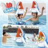 iPlay, iLearn Kids Shark Pool Toy, 3-in-1 Inflatable Pool Game Basketball Football Hoop Balls Toss Game, Toddler Floating Water Toy, Outdoor Yard Beach Summer Party Gift 3 4 5 6 7 8 Year Old Boy Girl view 2