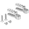 #5345 Aluminum 25T Steering Servo Horns Compatible with RC Traxx-as 1/10 Nitro Slayer Pro 4X4 59076-3 Revo 53097-3 (Color : Silver) view 1