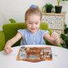 Montessori Busy Board for Toddlers Wooden Sensory Montessori Toys,Travel Toy Fidget Board Learning Activity Board for Fine Motor Skills Boys & Girls, Educational Learning Toy with Locks,Latches view 4