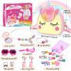 Unicorn Toys for Girls Ages 4-10 - Bag with Jewelry Set view 2
