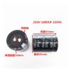 VUBBJCRS Electronic Accessories Capacitors 2PCS/10PCS Snap-in PSU Capacitor, 1800uf 250v 35x45mm 250V1800uF(2PCS) view 2