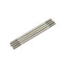 5Pcs M3*L150/200/250/300mm Stainless Steel Connecting Rods - Dual End Thread for Servos, Rod End Linkage, and DIY Projects (Size : M3*L110mm) view 1
