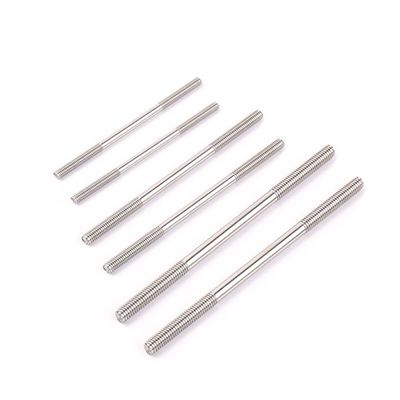 5Pcs M2/M2.5/M3 Stainless Steel Push Rods L25/30/35/40/45/50/55/60/65/70/75/80/85/90/100mm Servo Linkage for RC Airplane/Boat (Color : M3x55mm)
