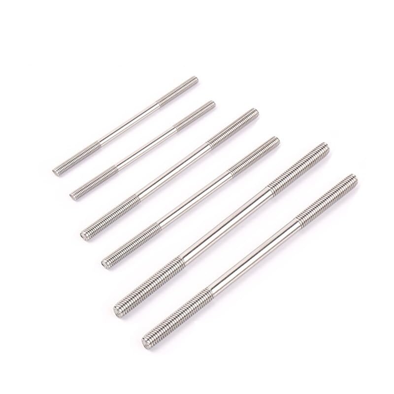 5Pcs M2/M2.5/M3 Stainless Steel Push Rods L25/30/35/40/45/50/55/60/65/70/75/80/85/90/100mm Servo Linkage for RC Airplane/Boat (Color : M3x55mm)