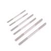 5Pcs M2/M2.5/M3 Stainless Steel Push Rods L25/30/35/40/45/50/55/60/65/70/75/80/85/90/100mm Servo Linkage for RC Airplane/Boat (Color : M3x55mm) view 1