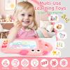 Toddler Girl Toys Age 1-2, Magnetic Drawing Board, Erasable Doodle Board Pad for Kids, Baby Early Learning Toys for 1 2 3 Year Old Girls, First Christmas New Year Birthday Gifts for Girls Boys view 2