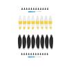 16pcs /Fit for Mavic Mini 2/MINI SE 4726 Propeller Replacement Props Blade Wing Fans Spare Parts Mini 2 Drone Accessories (Color : 8S 8Y) view 1