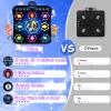 2025 Upgraded Dance Mat Toys for 3-12 Year Old Kids, Electronic Dance Pad with Light-up 8-Button Wireless Bluetooth, Music Dance with 27 Game Levels, Christmas Birthday Toy Gifts for Girls Boys view 4