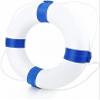 20 inch/50cm Swimming Pool Safety Life Ring Buoy, Foam Swimming Ring, Life Ring Safety Life Ring, Swimming Pool Ring Throwing Ring Swimming Pool Wall Decoration Life Ring (red) view 1
