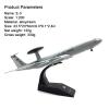 GeRRiT 9.3 1/200 Scale American E-3 Fighter Model Airplane Aircraft Model Jet Collectibles Diecast Plane Model for Collection Gift Ornament view 2