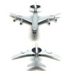 GeRRiT 9.3 1/200 Scale American E-3 Fighter Model Airplane Aircraft Model Jet Collectibles Diecast Plane Model for Collection Gift Ornament view 4