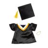 Graduation's Special Outfits Stuffed Animal Dress Up Set for Teddy Bear Toys - 16 inch 2 Costume Pack has Graduation Gown and Air Force Uniform Clothes for Plush Soft Toys Gifted Your Loved One view 2