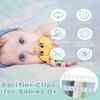 babygoal Baby Pacifier Clips 8 Pack, Pacifier Holder Clips Fits for Most Pacifier and Binkies-Neutral Color 8PS43 view 2