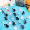20 PCS Miniature Ocean Theme Mini Resin Ocean Animals Ocean Mini Shark Figurines Resin Axolotl for DIY Fish Tank Accessories, Micro Landscape Aquarium view 1