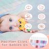 babygoal Baby Pacifier Clips 8 Pack, Pacifier Holder Clips Fits for Most Pacifier and Binkies-Neutral Color 8PS42 view 2