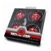 2.2 Beadlock Wheels Aluminium Alloy2.2 Wheels Five Colors to Choose for 1/10 Axial Wraith RR10 YETI SCX10 D90 TRAXXAS TRX4 CC01 RC Crawler Car (Red) view 1