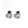 KEBEILEE CNC Alu7075 Rear Axle Sleeve for LOSI Mini LMT 1/18 LOS214043 (Silver) view 1