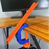 Clamp Attachment Compatible with Hot Wheels Racetracks | Clamp for Attaching to Tables for Toy Racetracks | Create Epic Racetracks | Made in USA (Clamp Only) view 3