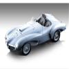 1953 166MM Abarth Silver Metallic Press Version Mythos Series Limited Edition to 90 Pieces Worldwide 1/18 Model Car by Tecnomodel TM18-209B view 1