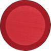All Around Round Classroom Carpet Red - 7 ft. 7 in. view 1