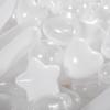 STARBOLO 200pcs Ball Pit Balls for Baby and Toddler, White Mixed Shaped Balls Phthalate Free BPA Free Crush Proof Plastic Pit Balls Play Toys for Kids Ball Pit, Pool,Play Tent,Party view 2