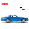1:36 Pontiac Firebird Trans Am Toy Car, Diecast Pull Back Model Car, Doors Open, Collection Kids Toy for Aged 3 and up, Gift Blue view 3