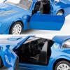 1:36 Pontiac Firebird Trans Am Toy Car, Diecast Pull Back Model Car, Doors Open, Collection Kids Toy for Aged 3 and up, Gift Blue view 4