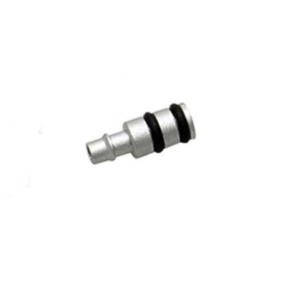 yuenhoang RC Aircraft Fuel Tank Vent/Oil Outlets Nozzle Kit Aluminum Alloy Flange Nozzles DIY Parts Plug with Sealing Ring for Gasoline Turbojet Engine Model Airplane (only Oil Nozzle)
