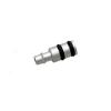 yuenhoang RC Aircraft Fuel Tank Vent/Oil Outlets Nozzle Kit Aluminum Alloy Flange Nozzles DIY Parts Plug with Sealing Ring for Gasoline Turbojet Engine Model Airplane (only Oil Nozzle) view 1