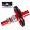 BRCatWPark 53T 0.8Mod Slipper Gear Upgrades Part for 1/10 Granite Senton Big Rock Vorteks 3S Blx Mega550, Kraton Outcast 4S Blx, 1/8 Typhon 3S,Red view 3