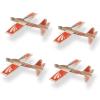 Barsha Space 4-Pack Balsa Wood Airplane Glider Kits for Kids - Model Toy Airplane Set | Perfect for Outdoor Flying in Yards, Parks & Open Spaces view 1