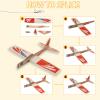 Barsha Space 4-Pack Balsa Wood Airplane Glider Kits for Kids - Model Toy Airplane Set | Perfect for Outdoor Flying in Yards, Parks & Open Spaces view 3