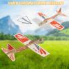 Barsha Space 4-Pack Balsa Wood Airplane Glider Kits for Kids - Model Toy Airplane Set | Perfect for Outdoor Flying in Yards, Parks & Open Spaces view 4
