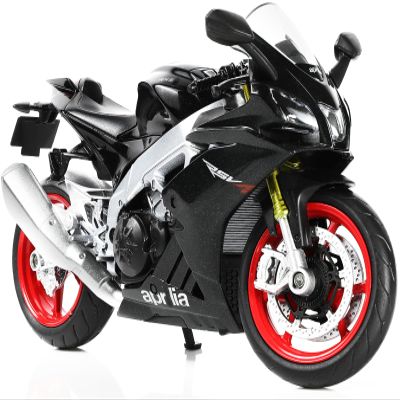 Risopen 1:12 Motorcycle Model Toy for Aprilia RSV4 RR1000 Metal Die-cast with Plastic Motorcycle Model Mini Moto Gift for Adult